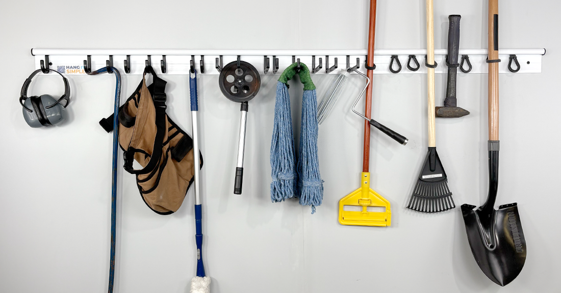 6-Foot Contractor’s Kit for Garage & Job Site Organization | Hang It Simple