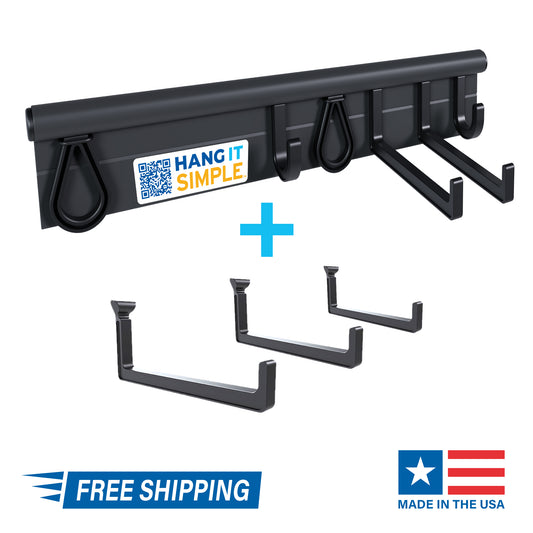 The "Starter Entry Point" Bundle – 18" Starter Kit + 1 Accessory Pack (L Hooks)