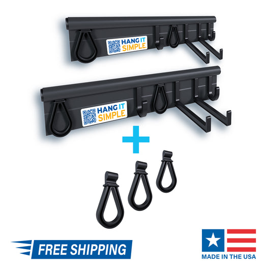 The "Pro Organizer" Bundle - 36” Starter Kit + 1 Accessory Pack (Rubber Loops)