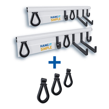 The "Pro Organizer" Bundle - 36” Starter Kit + 1 Accessory Pack (Rubber Loops)