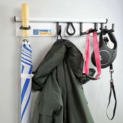 The "Complete Home" Bundle – 36" Starter Kit + 2 Accessory Packs (J Hooks + Rubber Loops)
